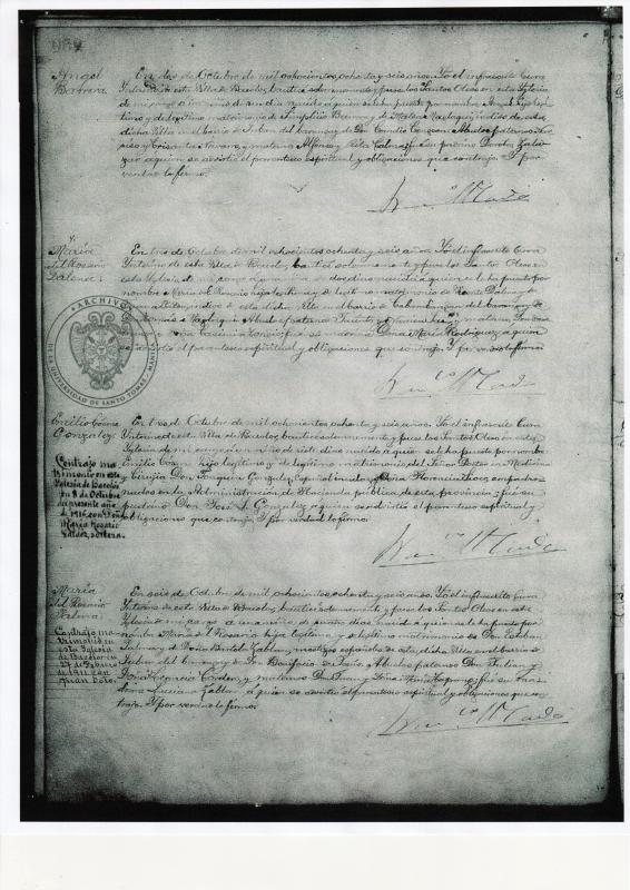 Annex P: Emilio - Baptism - UST Archives